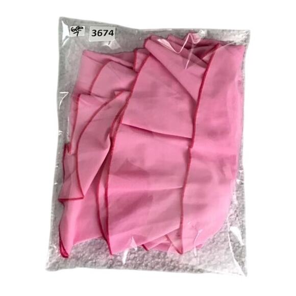 Zara Basic Mini Dress Wns Size M Pink Ruffle Short Sleeve Barbie Simple Feminine - Picture 8 of 8